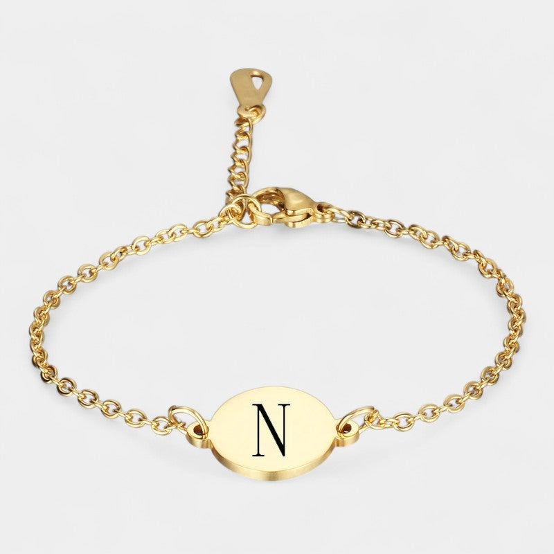 Virelle-Bracelet-Virelle armband - Custom initial letter bracelets voor vrouwen