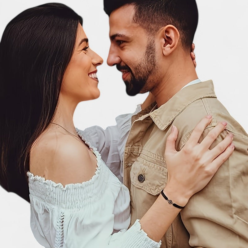 Virelle-Bracelet-Virelle armband - Photo projection woven bracelet van katoen