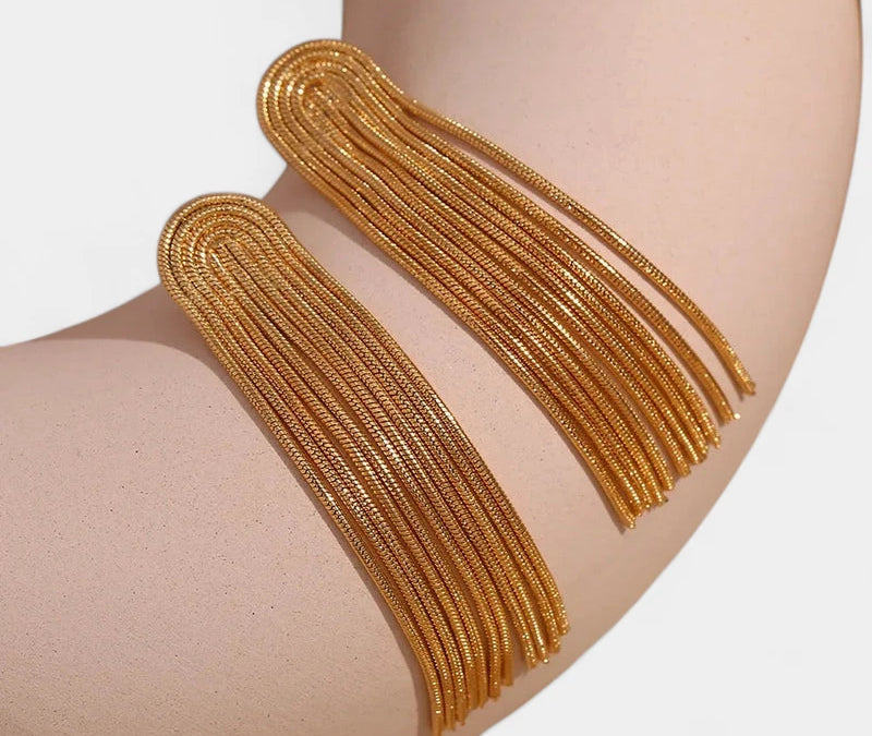 Virelle-Earrings-Virelle | Damesoorbellen – Lange Kwastjes, Elegant Design, Lichtgewicht