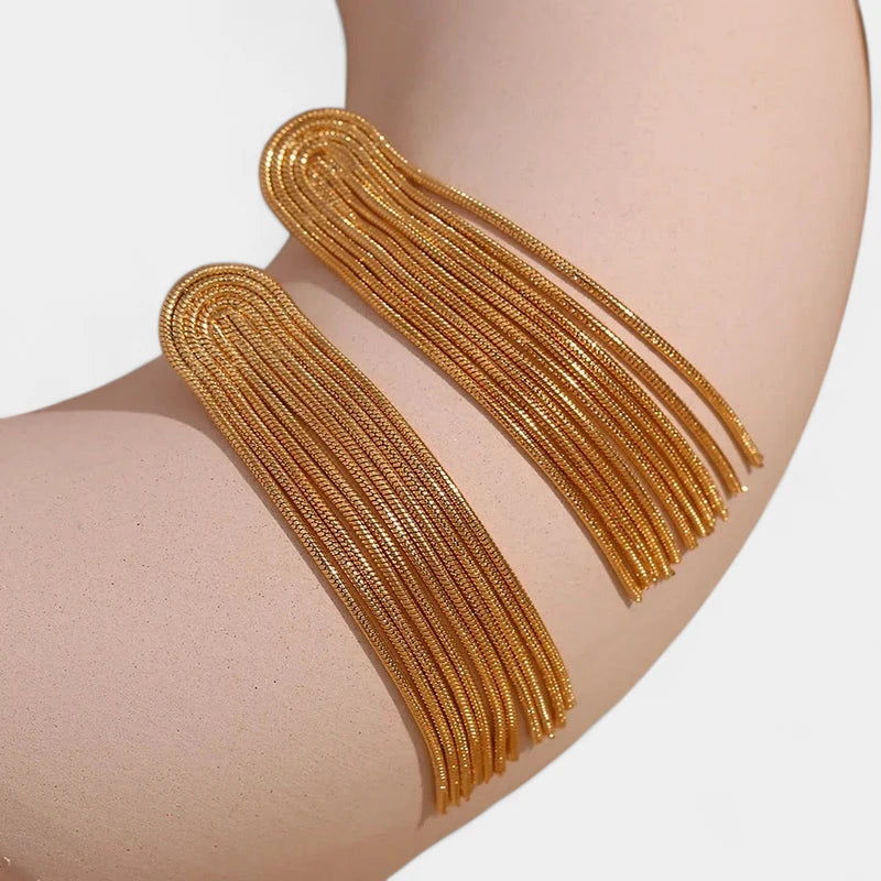 Virelle-Earrings-Virelle | Damesoorbellen – Lange Kwastjes, Elegant Design, Lichtgewicht