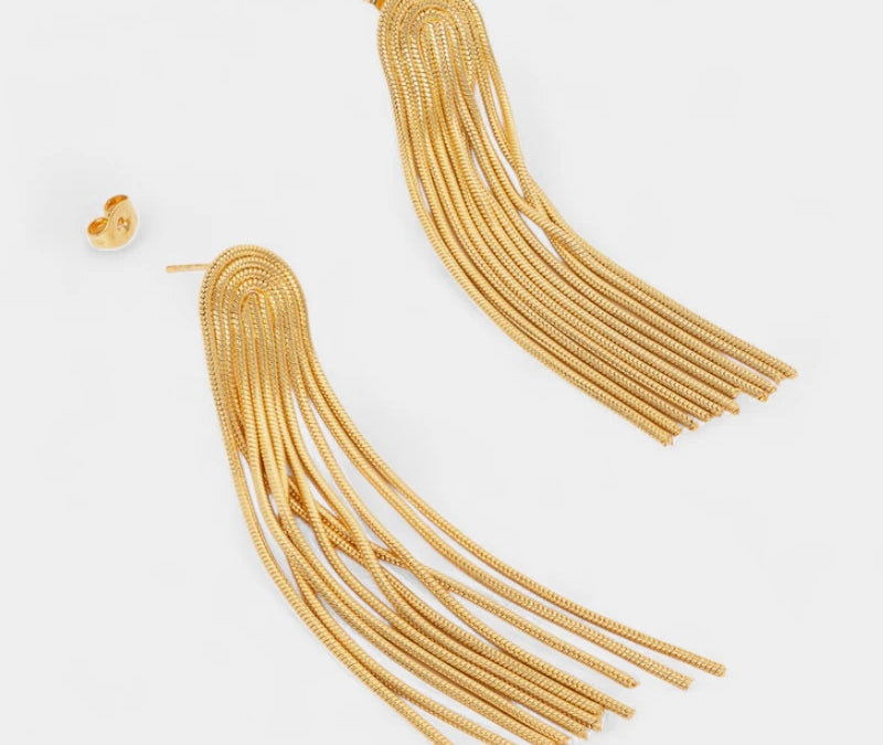 Virelle-Earrings-Virelle | Damesoorbellen – Lange Kwastjes, Elegant Design, Lichtgewicht