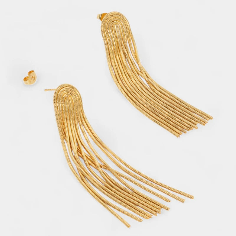 Virelle-Earrings-Virelle | Damesoorbellen – Lange Kwastjes, Elegant Design, Lichtgewicht