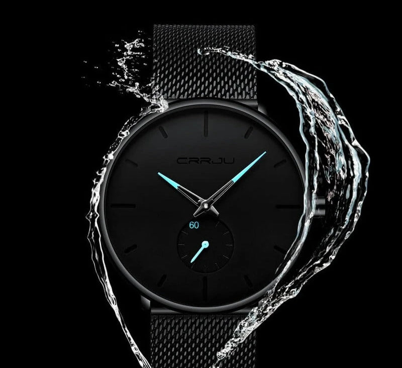 Virelle-Focus-Virelle | Heren Horloge – Analoog Uurwerk, Roestvrijstalen Kast, Minimalistisch Design