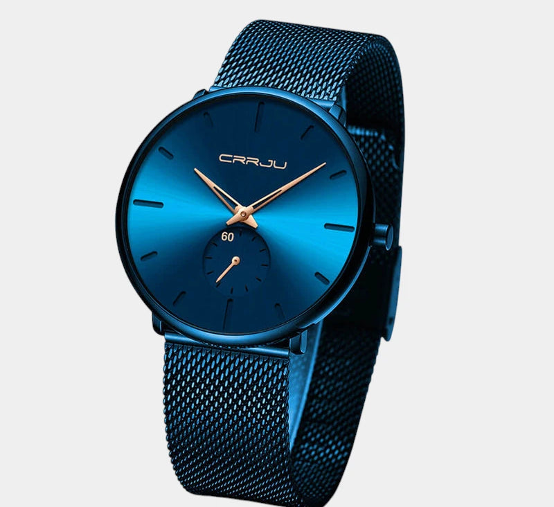 Virelle-Focus-Virelle | Heren Horloge – Analoog Uurwerk, Roestvrijstalen Kast, Minimalistisch Design