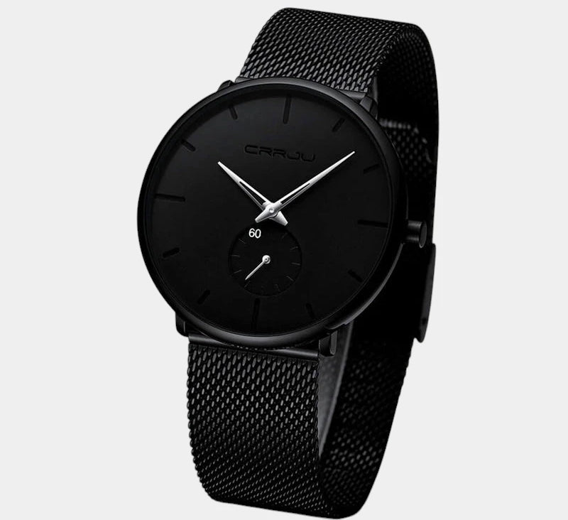 Virelle-Focus-Virelle | Heren Horloge – Analoog Uurwerk, Roestvrijstalen Kast, Minimalistisch Design