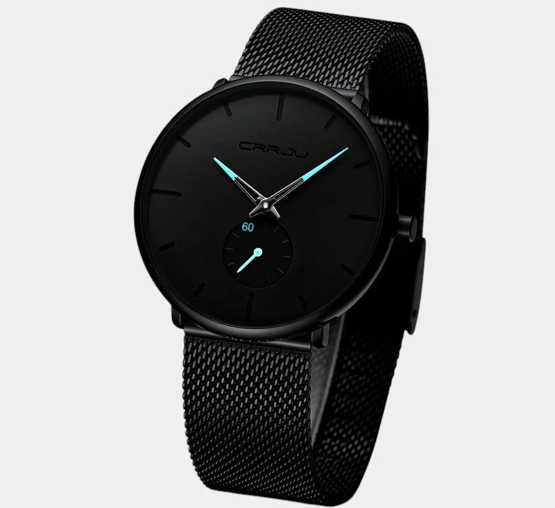 Virelle-Focus-Virelle | Heren Horloge – Analoog Uurwerk, Roestvrijstalen Kast, Minimalistisch Design