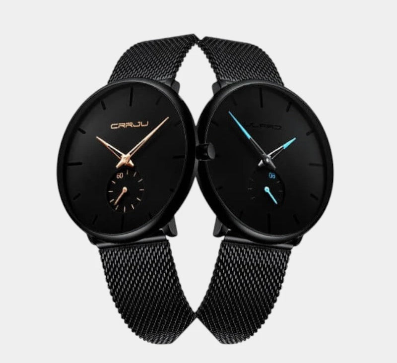 Virelle-Focus-Virelle | Heren Horloge – Analoog Uurwerk, Roestvrijstalen Kast, Minimalistisch Design