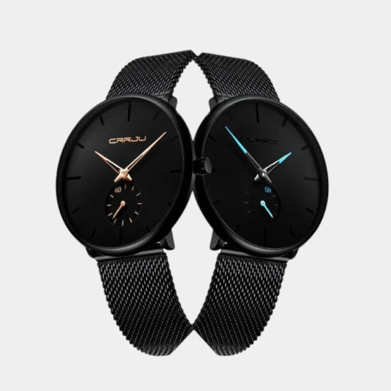Virelle-Focus-Virelle | Heren Horloge – Analoog Uurwerk, Roestvrijstalen Kast, Minimalistisch Design