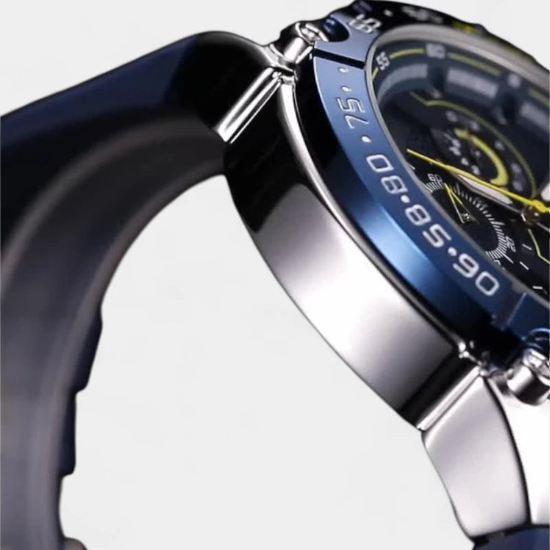 Virelle-Horloges-Virelle | Heren Sporthorloge – Siliconen Band, Groot Uurwerk, Chronograaf Functie