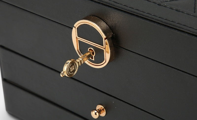 Virelle-Jewelry Box-Virelle Jewelry verpakking - Luxe leer om je sieraden te organiseren