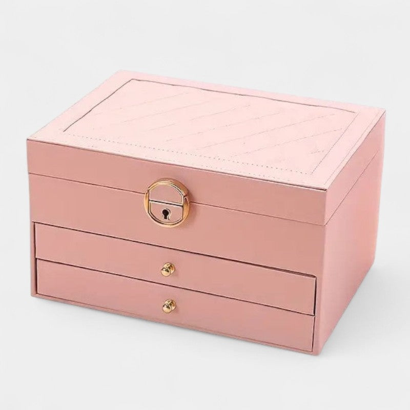 Virelle-Jewelry Box-Virelle Jewelry verpakking - Luxe leer om je sieraden te organiseren