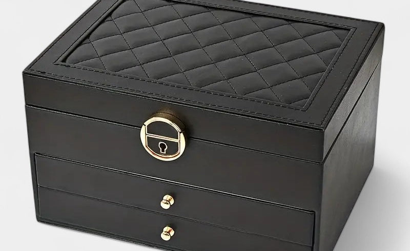 Virelle-Jewelry Box-Virelle Jewelry verpakking - Luxe leer om je sieraden te organiseren