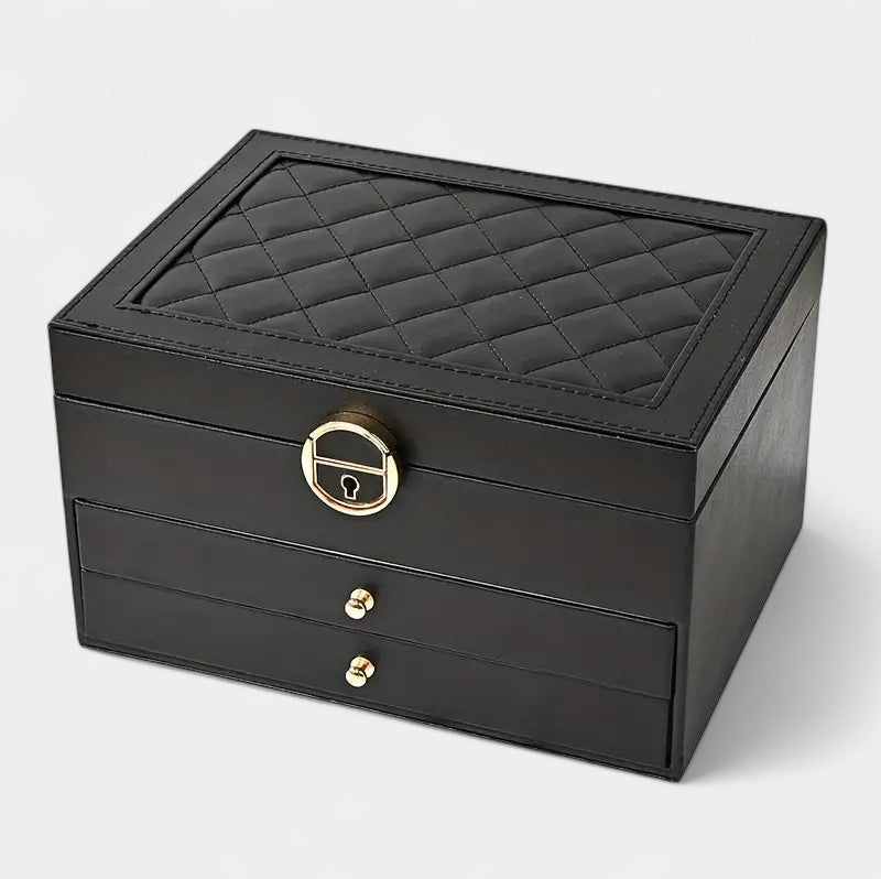 Virelle-Jewelry Box-Virelle Jewelry verpakking - Luxe leer om je sieraden te organiseren