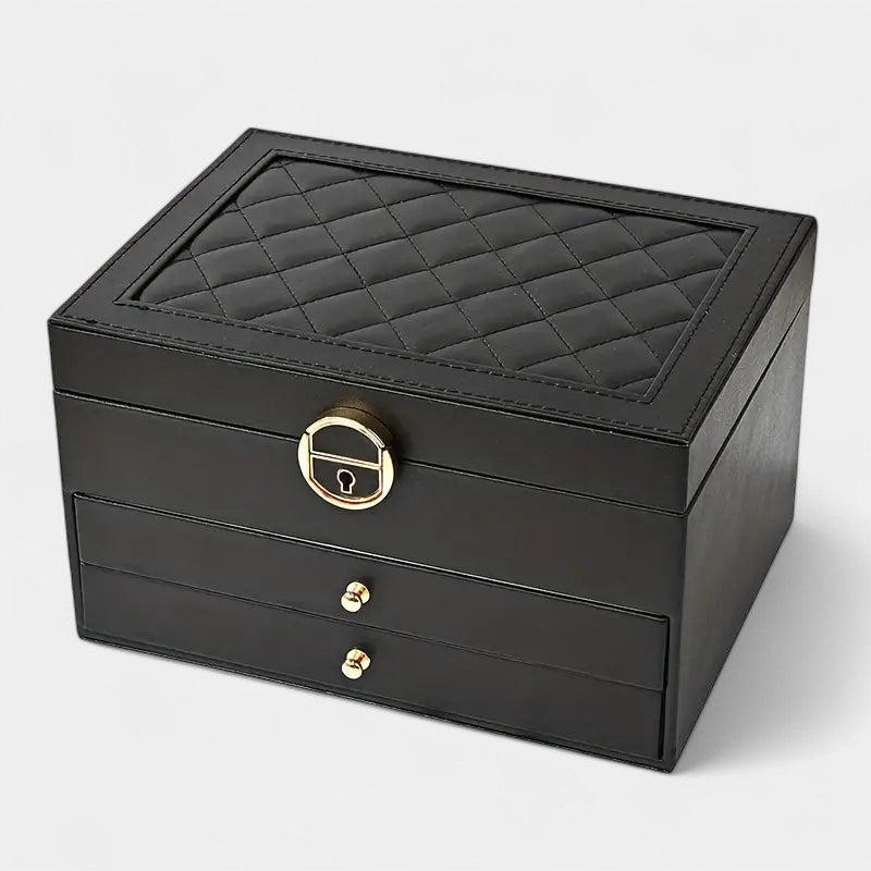 Virelle-Jewelry Box-Virelle Jewelry verpakking - Luxe leer om je sieraden te organiseren