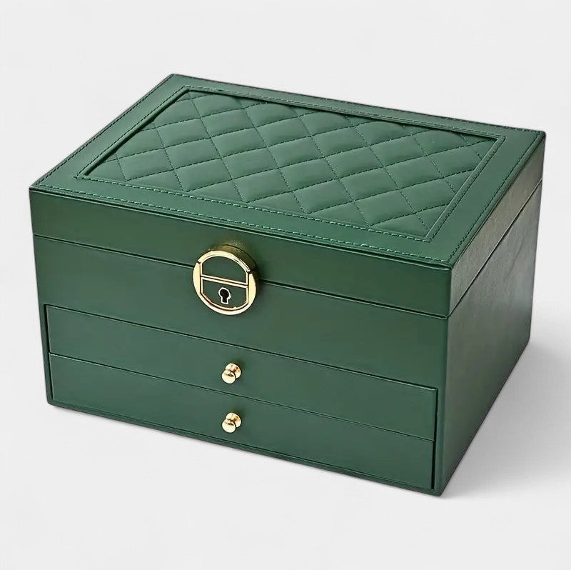 Virelle-Jewelry Box-Virelle Jewelry verpakking - Luxe leer om je sieraden te organiseren