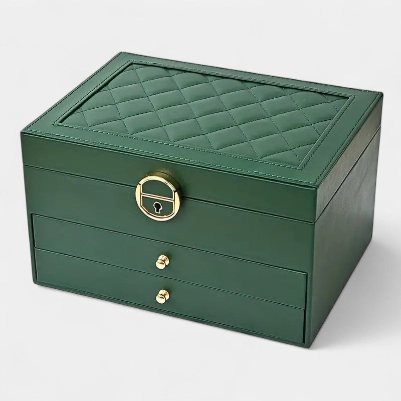 Virelle-Jewelry Box-Virelle Jewelry verpakking - Luxe leer om je sieraden te organiseren