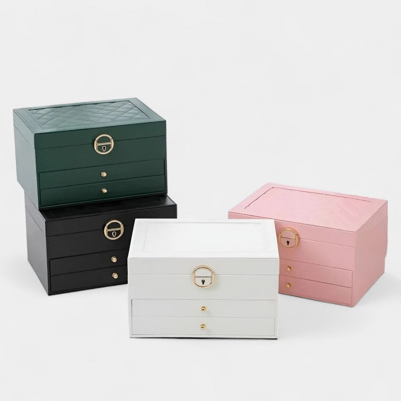 Virelle-Jewelry Box-Virelle sieradenkoffer - Luxueuze multi-laags opbergdoos