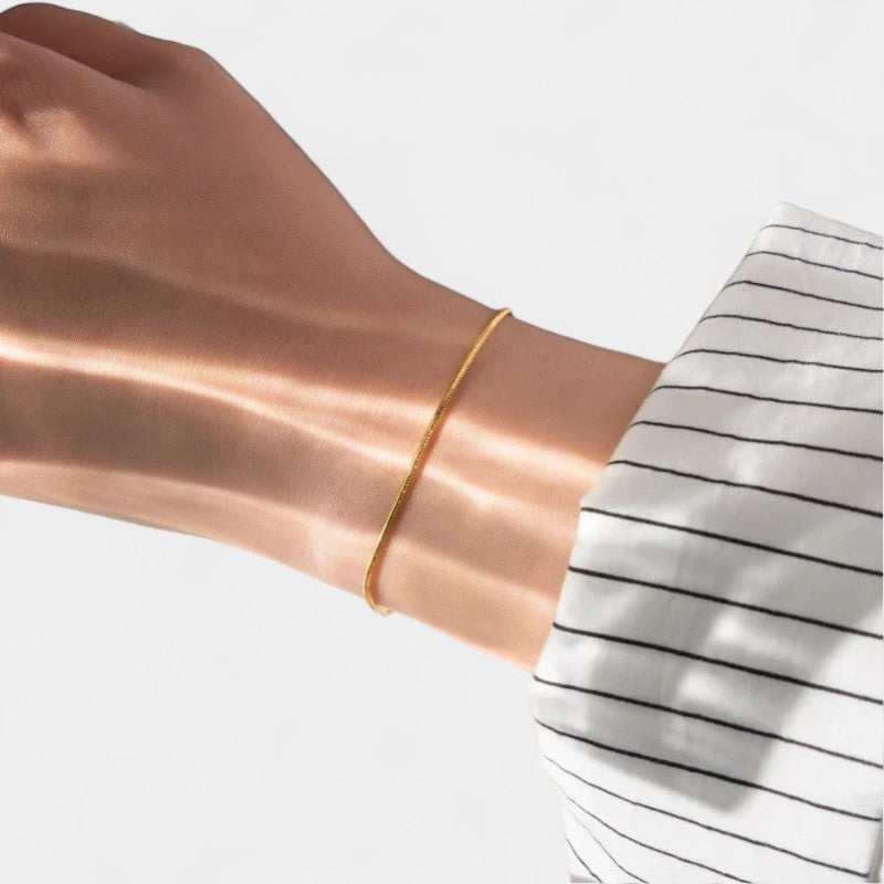 Virelle-Jewelry Bracelet Circle-Virelle Bracelet met Schlangene - Minimalistische armband van hoge kwaliteit