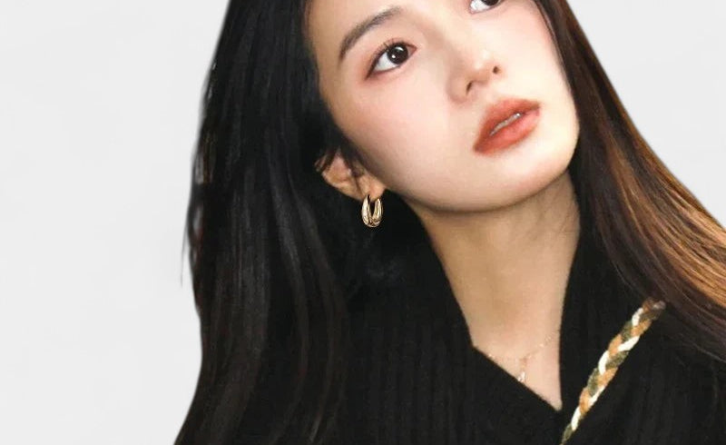 Virelle-Jewelry Earring Hoop-Virelle Oorbellen - Tijdloze gouden hoops voor elke gelegenheid