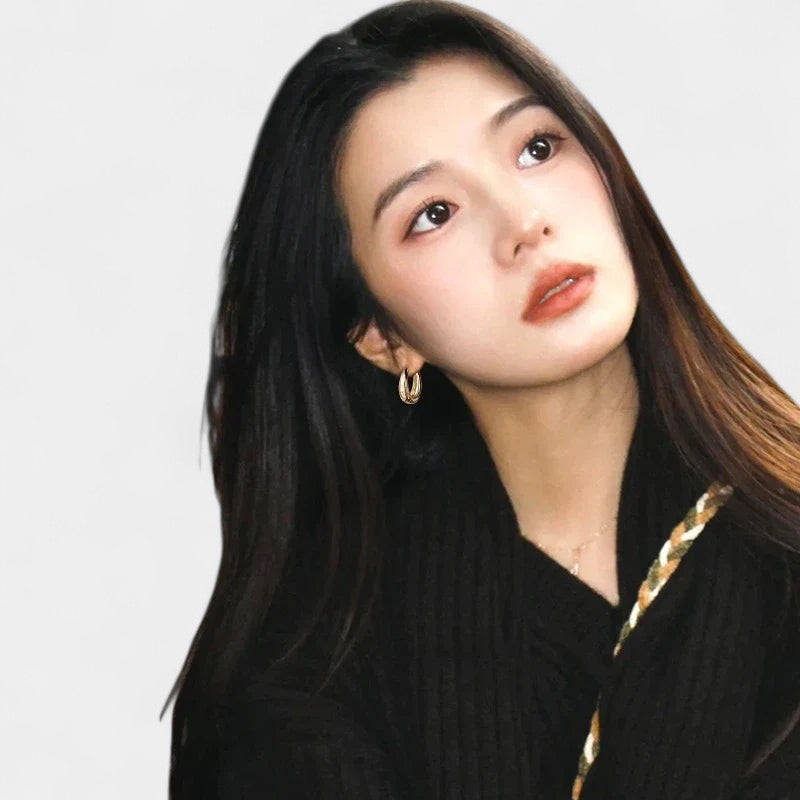 Virelle-Jewelry Earring Hoop-Virelle Oorbellen - Tijdloze gouden hoops voor elke gelegenheid