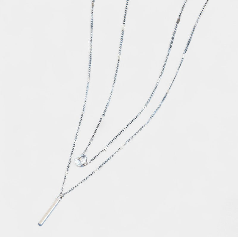 Virelle-Jewelry Necklace Bar-Virelle Goud Pendant Ketting Set - Vintage sieraden set