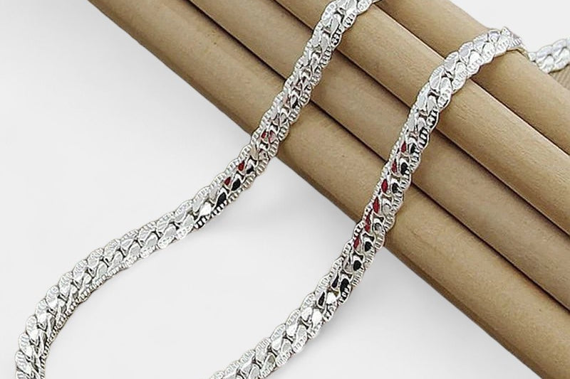 Virelle-Jewelry Necklace Chain-Virelle Bliss Sterling Necklace - Elegante zilveren ketting voor elke gelegenheid