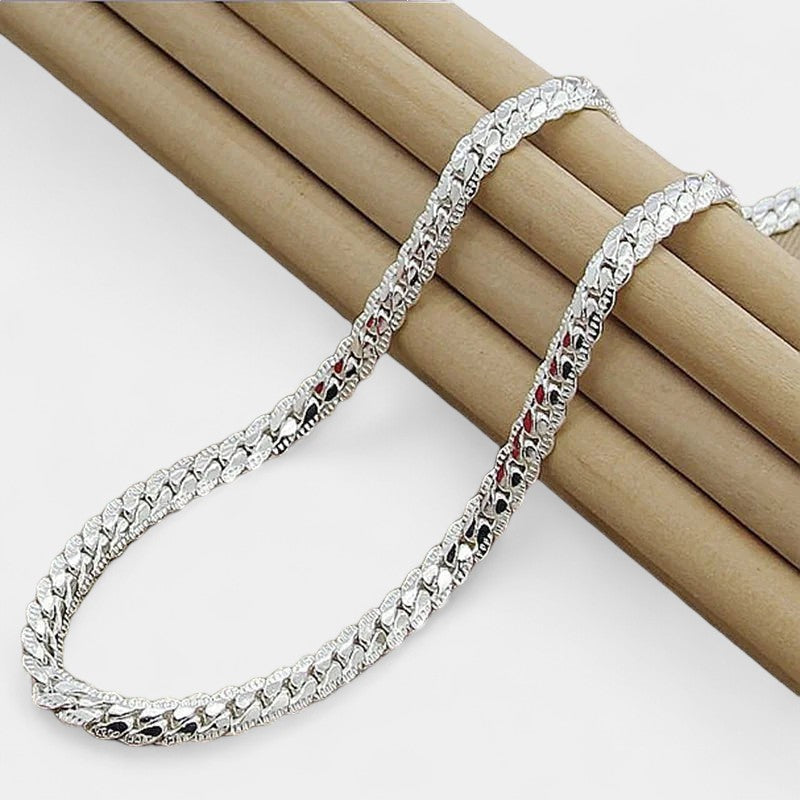 Virelle-Jewelry Necklace Chain-Virelle Bliss Sterling Necklace - Elegante zilveren ketting voor elke gelegenheid