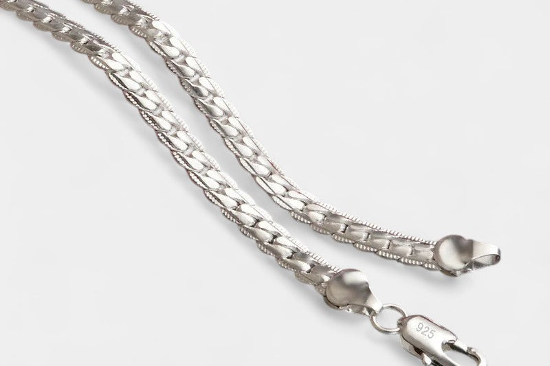 Virelle-Jewelry Necklace Chain-Virelle Bliss Sterling Necklace - Elegante zilveren ketting voor elke gelegenheid