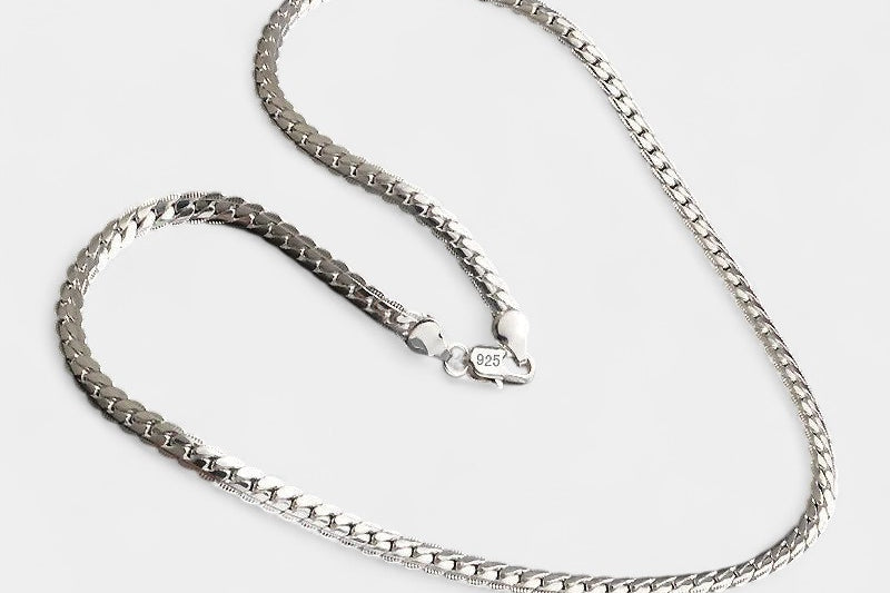 Virelle-Jewelry Necklace Chain-Virelle Bliss Sterling Necklace - Elegante zilveren ketting voor elke gelegenheid