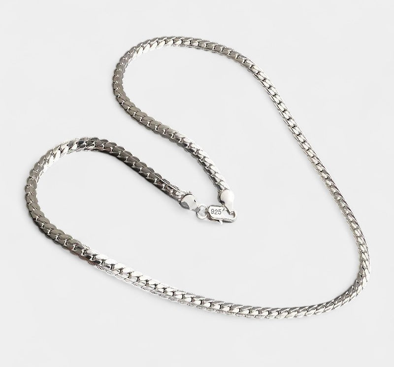 Virelle-Jewelry Necklace Chain-Virelle Bliss Sterling Necklace - Elegante zilveren ketting voor elke gelegenheid