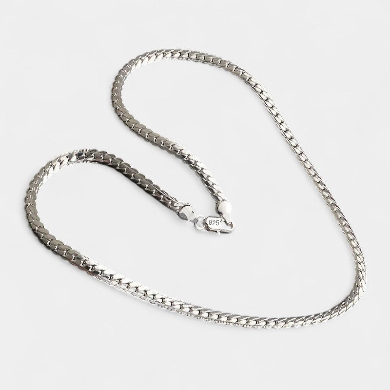 Virelle-Jewelry Necklace Chain-Virelle Bliss Sterling Necklace - Elegante zilveren ketting voor elke gelegenheid