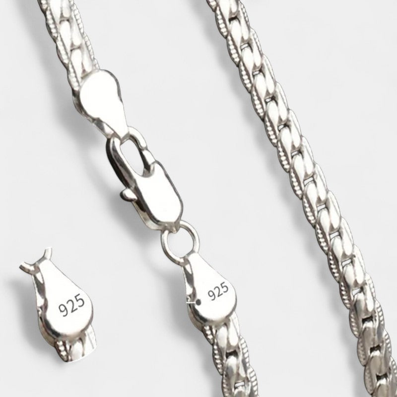 Virelle-Jewelry Necklace Chain-Virelle Bliss Sterling Necklace - Elegante zilveren ketting voor elke gelegenheid
