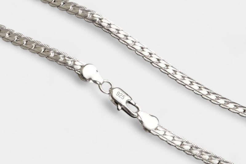 Virelle-Jewelry Necklace Chain-Virelle Bliss Sterling Necklace - Elegante zilveren ketting voor elke gelegenheid