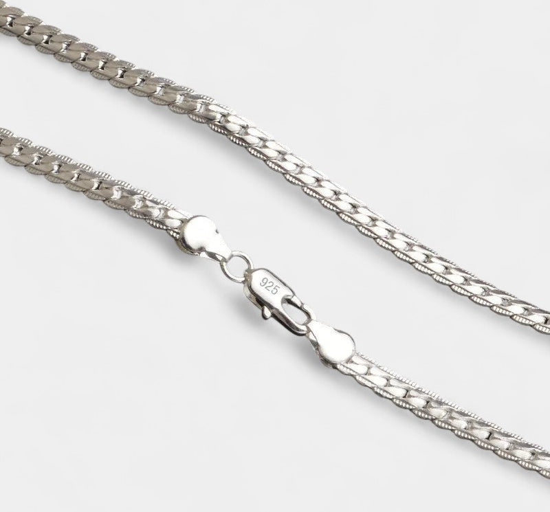 Virelle-Jewelry Necklace Chain-Virelle Bliss Sterling Necklace - Elegante zilveren ketting voor elke gelegenheid