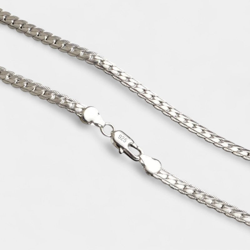 Virelle-Jewelry Necklace Chain-Virelle Bliss Sterling Necklace - Elegante zilveren ketting voor elke gelegenheid