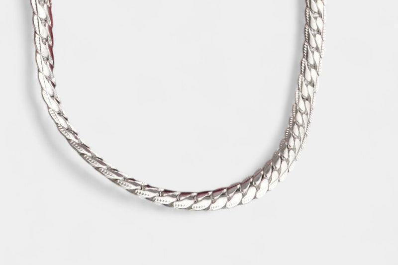 Virelle-Jewelry Necklace Chain-Virelle Bliss Sterling Necklace - Elegante zilveren ketting voor elke gelegenheid