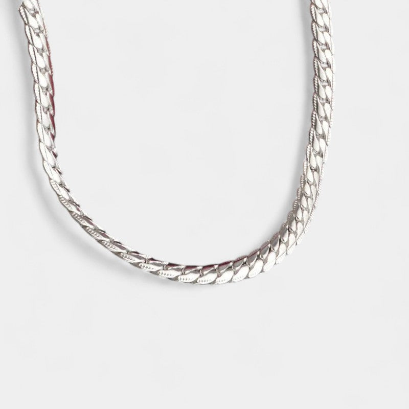 Virelle-Jewelry Necklace Chain-Virelle Bliss Sterling Necklace - Elegante zilveren ketting voor elke gelegenheid