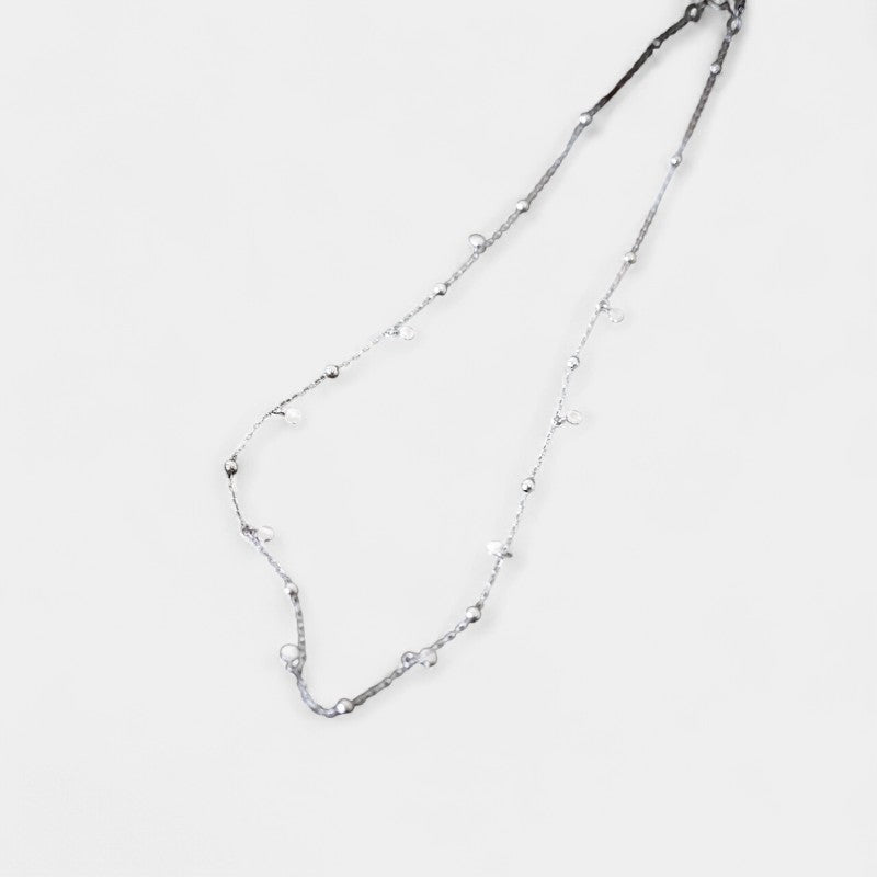 Virelle-Jewelry Necklace Chain-Virelle Ketting - Silver multi drops necklace met stijlvolle charme