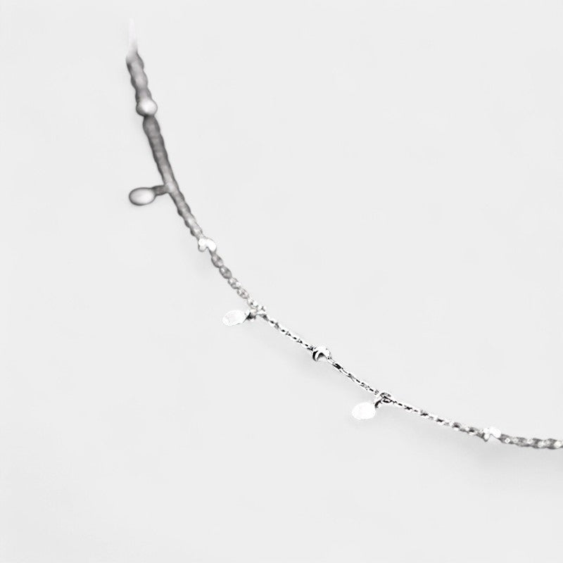 Virelle-Jewelry Necklace Chain-Virelle Ketting - Silver multi drops necklace met stijlvolle charme