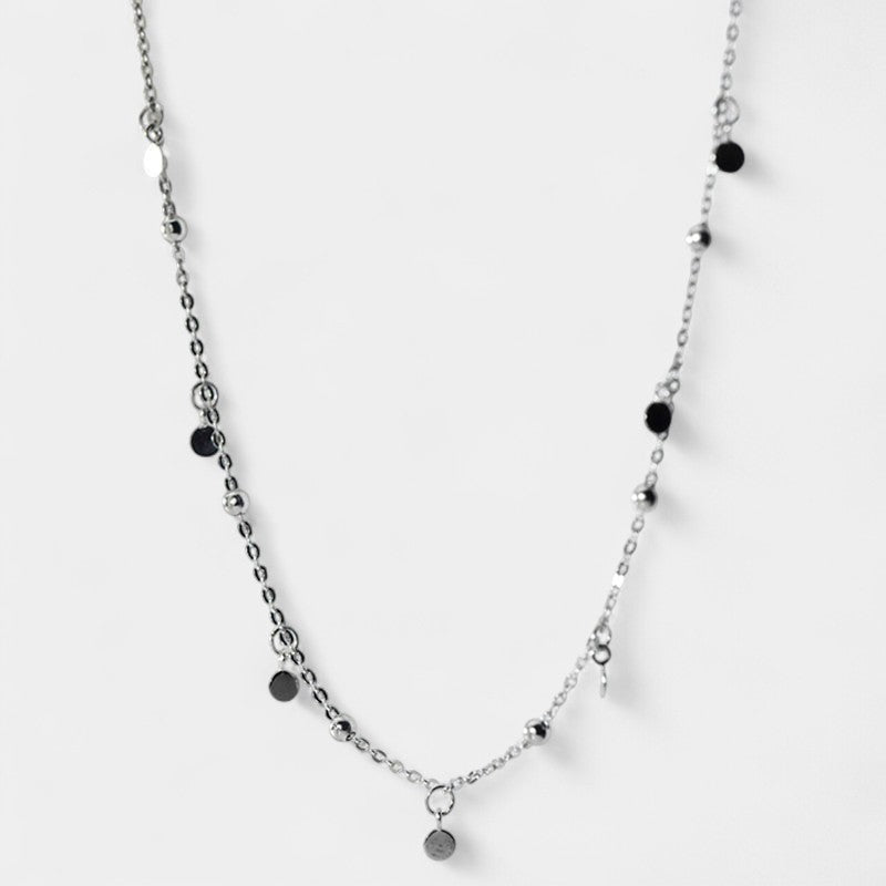 Virelle-Jewelry Necklace Chain-Virelle Ketting - Silver multi drops necklace met stijlvolle charme