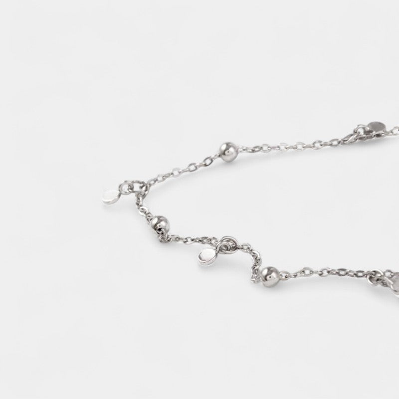 Virelle-Jewelry Necklace Chain-Virelle Ketting - Silver multi drops necklace met stijlvolle charme
