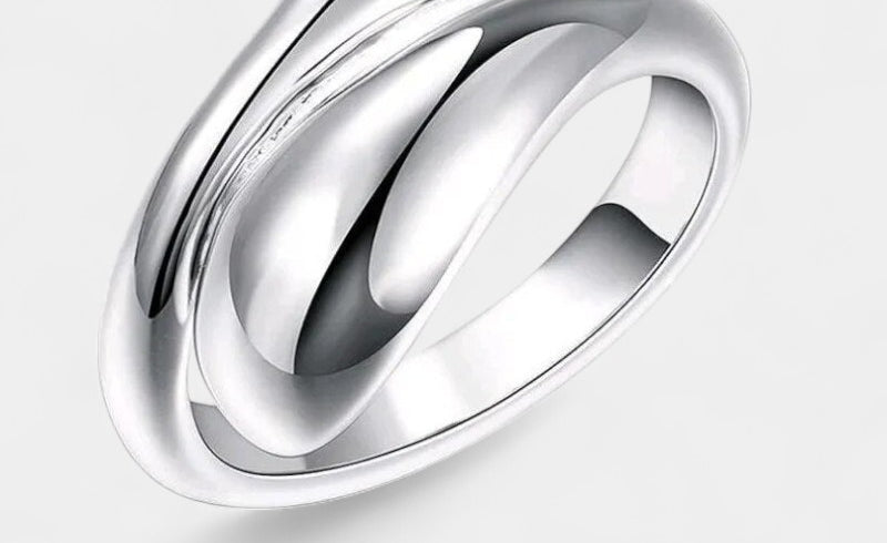 Virelle-Jewelry Set-Virelle Sieraadset - 4-delige set met waterdruppels S925-zilver