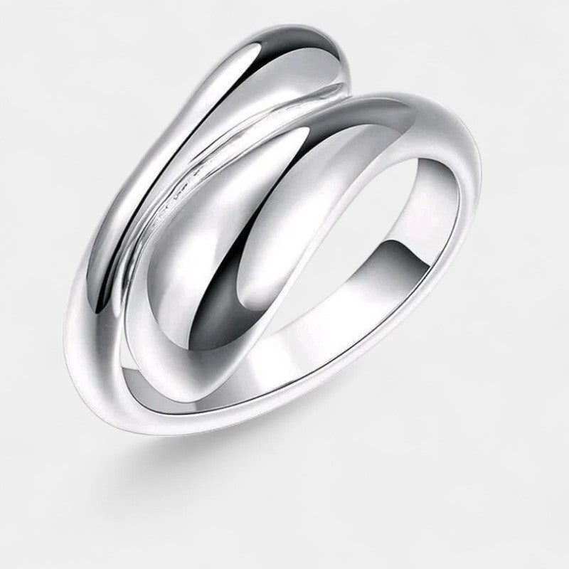 Virelle-Jewelry Set-Virelle Sieraadset - 4-delige set met waterdruppels S925-zilver