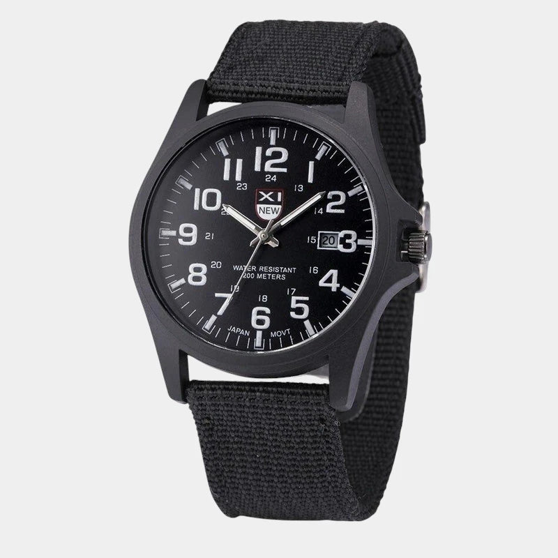 Virelle-Men Fashion-Virelle | Heren Horloge – Militair Design, Verlichte Wijzerplaat, Robuuste Kast