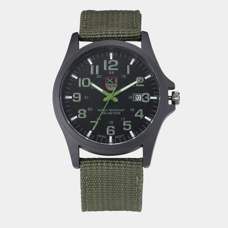Virelle-Men Fashion-Virelle | Heren Horloge – Militair Design, Verlichte Wijzerplaat, Robuuste Kast