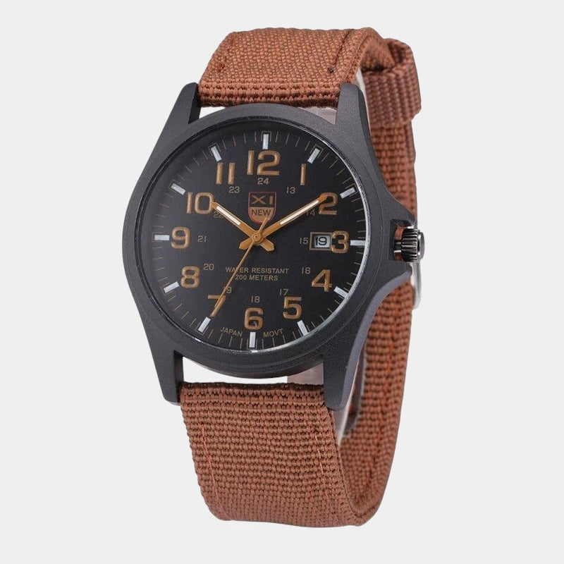 Virelle-Men Fashion-Virelle | Heren Horloge – Militair Design, Verlichte Wijzerplaat, Robuuste Kast