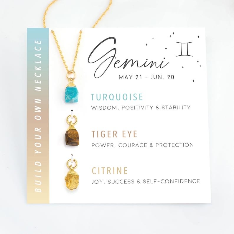 Virelle-Necklace-Virelle | Dames Halsketting – Geboortesteen Hanger, Zodiac Design