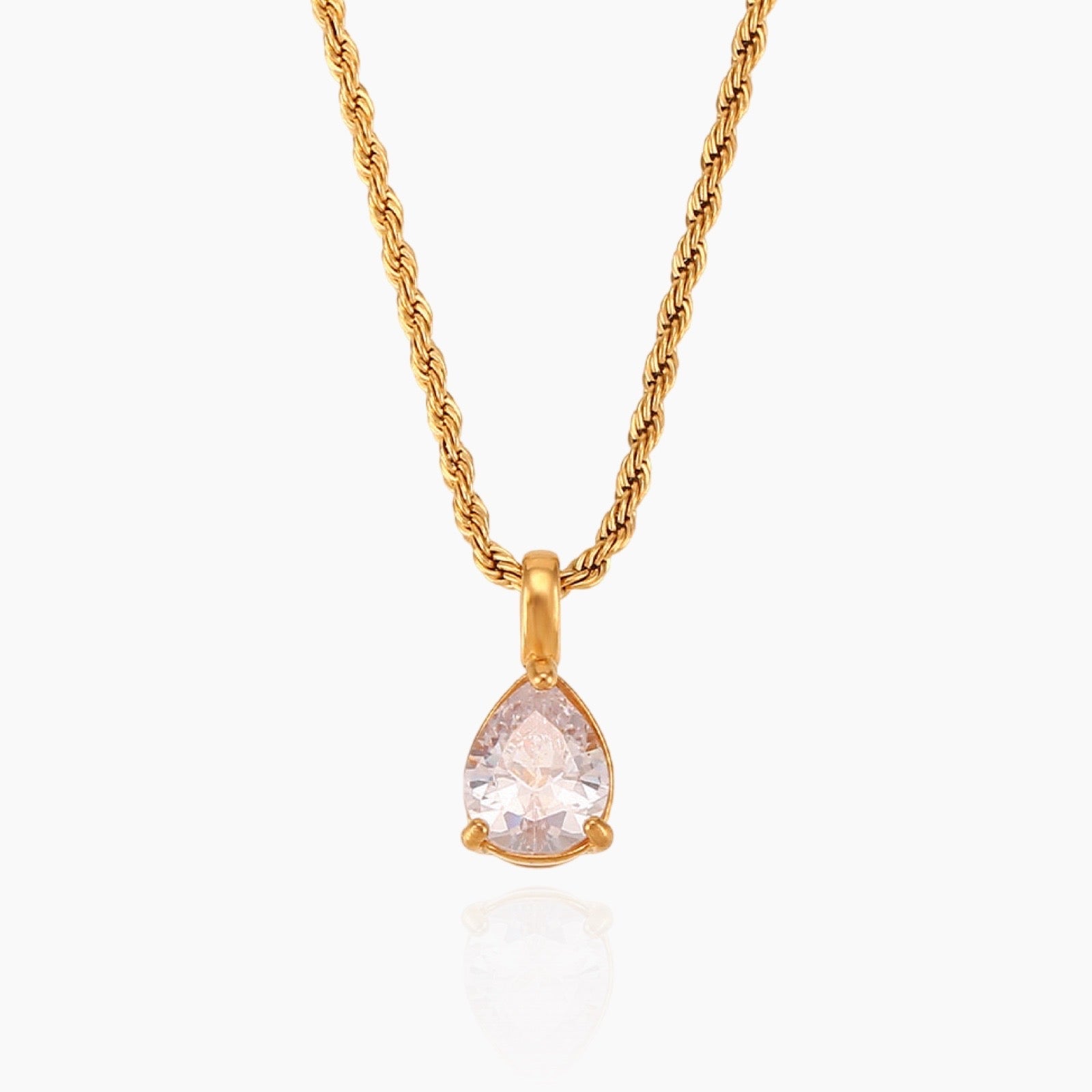 Virelle-Necklace-Virelle | Dames Ketting – Edelsteen Hanger, Geboortesteen Ontwerp, Fijne Verstelbare Ketting