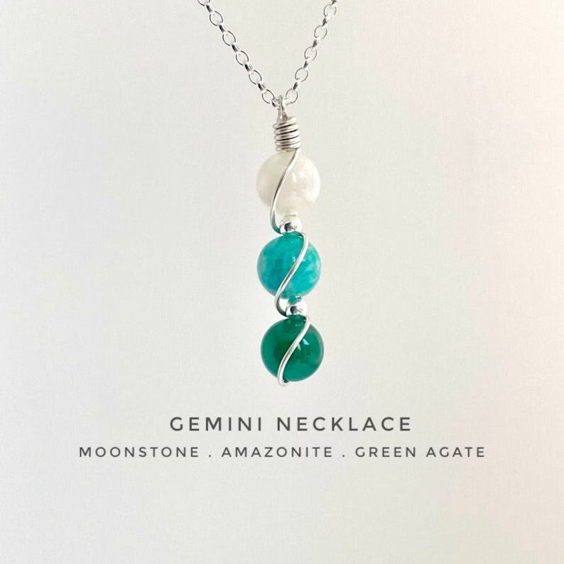 Virelle-Necklace-Virelle | Dames Ketting – Geboortesteen Siersteen, Bolvormige Hanger, Verstelbare Ketting