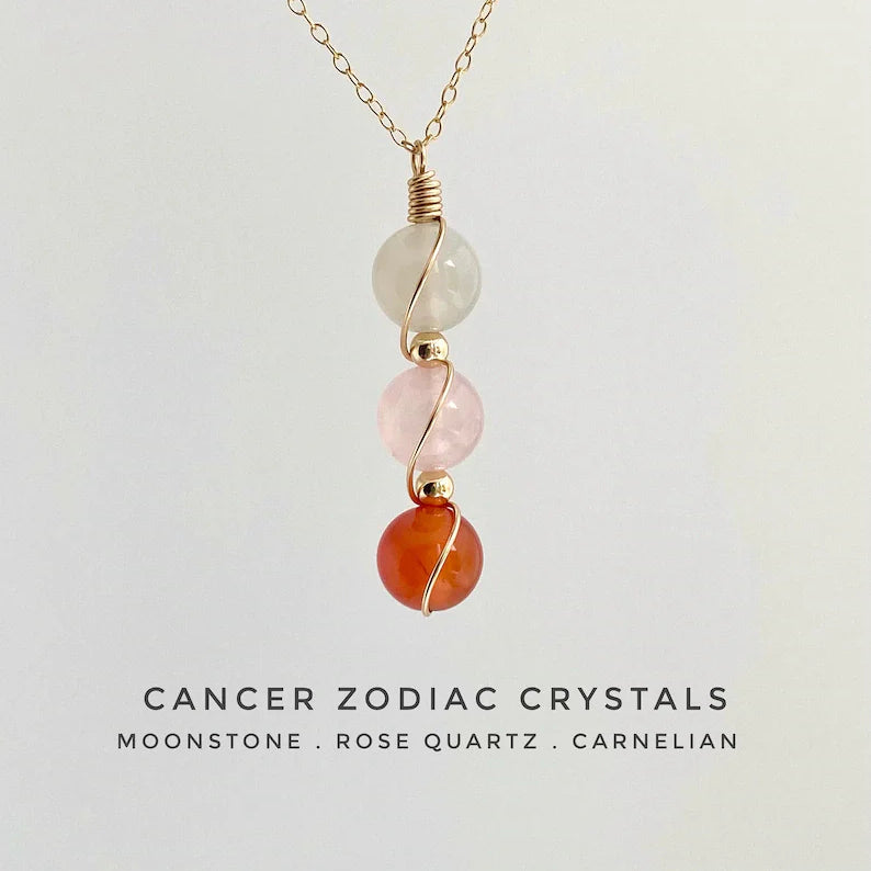 Virelle-Necklace-Virelle | Dames Ketting – Geboortesteen Siersteen, Bolvormige Hanger, Verstelbare Ketting